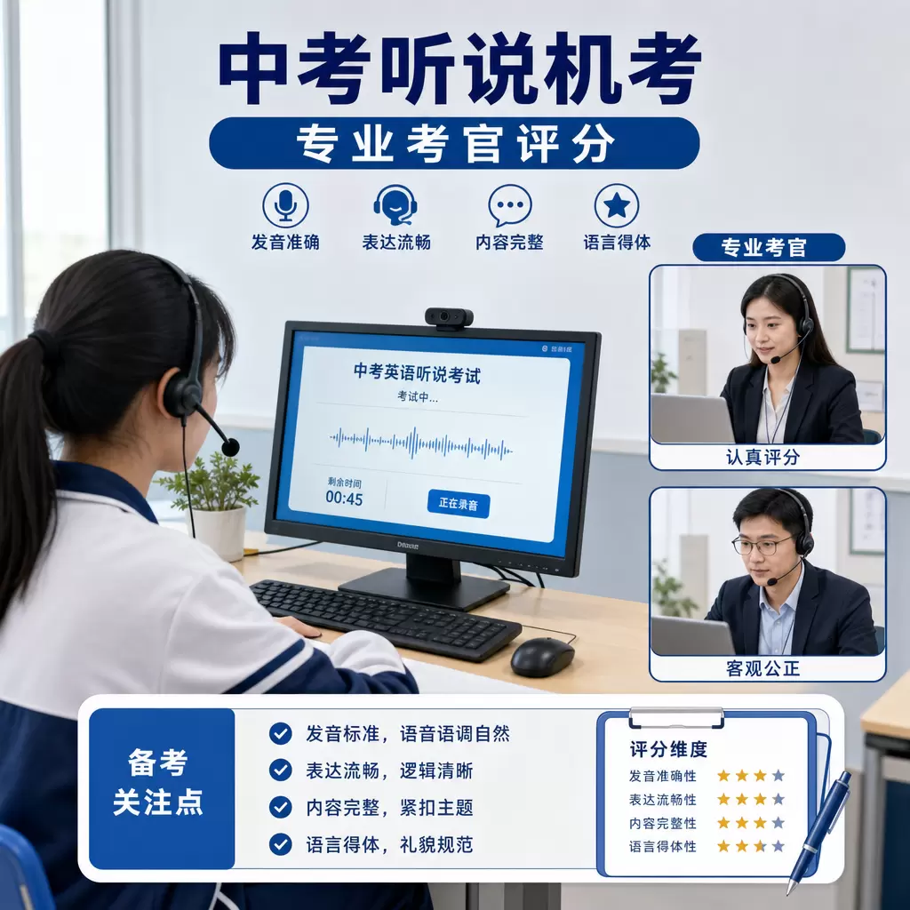 宜城考生必看:武汉中考听说机考报名流程详解