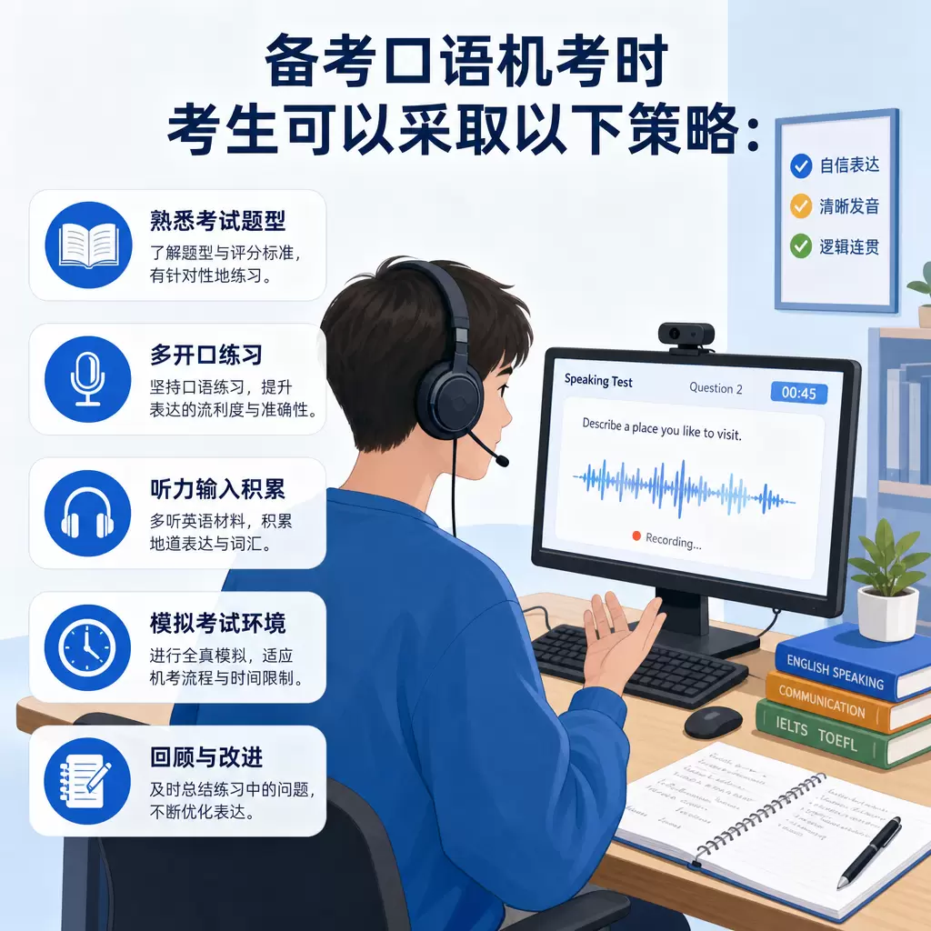 在宜城参加口语机考前你需要知道的事项