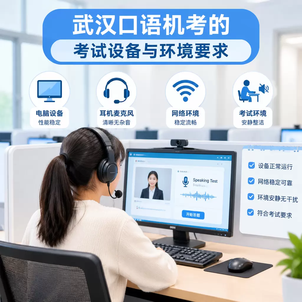 武汉口语机考的考试设备与环境要求